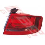 REAR LAMP - R/H - SEDAN - TO SUIT - AUDI A4 B8 2008-