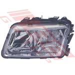 HEADLAMP - L/H - W/O FOG LAMP - TO SUIT - AUDI A3 1996-99