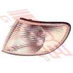 CORNER LAMP - L/H - CLEAR - TO SUIT - AUDI A6 1994-96