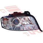 HEADLAMP - R/H - TO SUIT - AUDI A6 2002-04