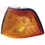 CORNER LAMP - L/H - AMBER - TO SUIT - BMW 3'S E36 4DR 1991-