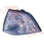 CORNER LAMP - L/H - CLEAR - TO SUIT - BMW 3'S E36 2DR 1991-