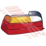 REAR LAMP - L/H - AMBER/CLEAR/RED - TO SUIT - BMW 3'S E36 1991-95 2DR