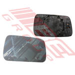DOOR MIRROR - L/H - GLASS ONLY - TO SUIT - BMW 3'S E46 1998- 3DR/4DR