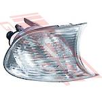 CORNER LAMP - R/H - CLEAR - TO SUIT - BMW 3'S E46 2D 1998-