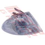 CORNER LAMP - R/H - CLEAR - TO SUIT - BMW 3'S E46 4D 1998-