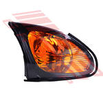 CORNER LAMP - R/H - BLACK SURROUND - AMBER - TO SUIT - BMW 3'S E46 4D 2001-