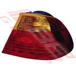 REAR LAMP - R/H - AMBER/RED - TO SUIT - BMW 3'S E46 2D 1998-