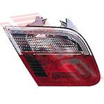 REAR LAMP - L/H - INNER - CLEAR/RED - TO SUIT - BMW 3'S E46 2D 1998-