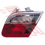 REAR LAMP - R/H - INNER - CLEAR/RED - TO SUIT - BMW 3'S E46 2D 1998-