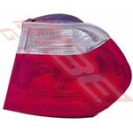 REAR LAMP - R/H - CLEAR/RED - TO SUIT - BMW 3'S E46 4D 1998-