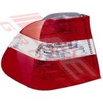 REAR LAMP - L/H - RED/CLEAR/RED - TO SUIT - BMW 3'S E46 4D 2001-
