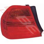 REAR LAMP - L/H - RED/AMBER - TO SUIT - BMW 3'S E90 2005-08 4DR