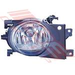 FOG LAMP - R/H - ROUND - TO SUIT - BMW 5'S E39 2000-2003 F/LIFT