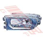 FOG LAMP - L/H - W/O VERTICAL LINES - TO SUIT - BMW 5'S E39 1996-99