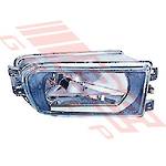 FOG LAMP - R/H - W/O VERTICAL LINES - TO SUIT - BMW 5'S E39 1996-99