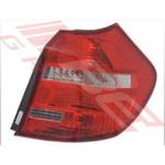 REAR LAMP - R/H - TO SUIT - BMW 1'S E87 2008-2011 H/BACK