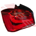 REAR LAMP - L/H - LED TYPE - TO SUIT - BMW 1'S F20 5DR/ F21 3DR 2015- FACELIFT