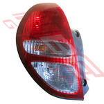 REAR LAMP - L/H (KT 220-51677) - TO SUIT - DAIHATSU SIRION/TOYOTA DUET M100 5DR H/B 1998-