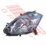 HEADLAMP - L/H - (100-51762) ELEC ADJUST - TO SUIT - DAIHATSU SIRION - M300S - 5DR H/B - 2005-