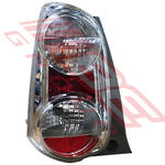 REAR LAMP - L/H - RED & CLEAR LED (220-51004) - TO SUIT - DAIHATSU SIRION/BOON - M600S - 5DR H/B - 2010-