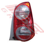 REAR LAMP - R/H - CLEAR CIRCLES (220-51004) - TO SUIT - DAIHATSU SIRION/BOON - M600S - 5DR H/B - 2010-