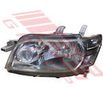 HEADLAMP - L/H - (100-51858) - TO SUIT - DAIHATSU MATERIA - M401/M402 - 5DR H/B - 2005-