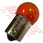 BULB - AMBER - 12V 10W - SINGLE CONN - TO SUIT - UNIVERSAL