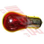 BULB - AMBER - 12V 21W - SINGLE CONN - TO SUIT - UNIVERSAL
