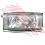 HEADLAMP - L/H - GREY BASE (1481) - TO SUIT - NISSAN CREW QK30