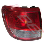 REAR LAMP - L/H - RED/CLEAR (220-24767) - TO SUIT - NISSAN AVENIR S/W - W11 - 99-