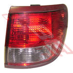 REAR LAMP - R/H - RED/PINK TINT (220-24792) - TO SUIT - NISSAN AVENIR S/W - W11 - 99-