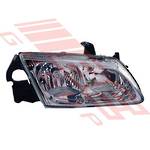 HEADLAMP - L/H - TWIN REFLECTOR - TO SUIT - NISSAN SENTRA/PULSAR N16 2000-01