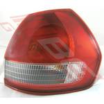 REAR LAMP - R/H - RED/CLEAR - TO SUIT - NISSAN WINGROAD - Y11 - 99- EARLY
