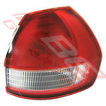 REAR LAMP - R/H - RED/CLEAR (KT 24764) - TO SUIT - NISSAN WINGROAD - Y11 99-01