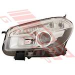 HEADLAMP - L/H - ELECTRIC - TO SUIT - NISSAN QASHQAI/DUALIS - J10 - 2010- F/LIFT