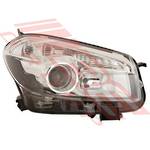 HEADLAMP - R/H - ELECTRIC - TO SUIT - NISSAN QASHQAI/DUALIS - J10 - 2010- F/LIFT