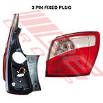 REAR LAMP - R/H - LED - TO SUIT - NISSAN QASHQAI/DUALIS - J10 - 2010- F/LIFT