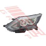 HEADLAMP - L/H - ELECTRIC - WITH LED - BLACK - TO SUIT - NISSAN QASHQAI/DUALIS - J11 - 2014-