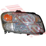 HEADLAMP - R/H - (100-63782) - CHROME + H.I.D GAS TYPE - TO SUIT - NISSAN STAGEA S/W - M35 - 2003- F/LIFT