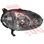 HEADLAMP - L/H - CHROME - ZENON - (1705) - TO SUIT - NISSAN MARCH/MICRA K12 2003-