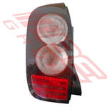 REAR LAMP - L/H - DARK RED SURROUND (4953) - TO SUIT - NISSAN MARCH/MICRA - K12 2004- F/L