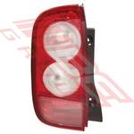 REAR LAMP - L/H - CLEAR CIRCLES - TO SUIT - NISSAN MARCH/MICRA K12 2003-