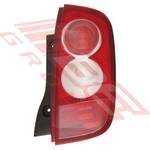 REAR LAMP - R/H - RED AND CLEAR CIRCLE - TO SUIT - NISSAN MARCH/MICRA K12 2003-