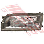 HEADLAMP - L/H - (KT 100-63381) - TO SUIT - NISSAN PRIMERA - P10 - 90-