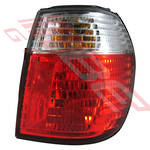REAR LAMP - R/H - CLEAR/RED (4859) - TO SUIT - NISSAN PRIMERA - P11 - 1996- S/W