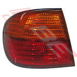 REAR LAMP - L/H - AMBER/RED (4748) - TO SUIT - NISSAN PRIMERA - P11 - 1997- 4DR
