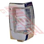 CORNER LAMP - R/H - CHROME - TO SUIT - NISSAN NAVARA D21 1990-