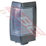 CORNER LAMP - L/H - GREY - SHADED TYPE - TO SUIT - NISSAN NAVARA D21 1990-