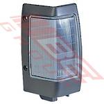 CORNER LAMP - R/H - GREY - SHADED TYPE - TO SUIT - NISSAN NAVARA D21 1990-